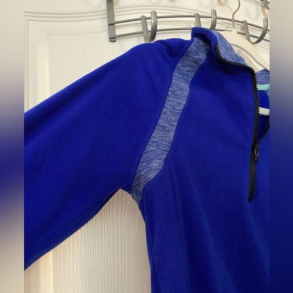 SO Perfectly Soft Perfectly You 1/4 zip fleece pullover Large blue - Picture 5 of 11